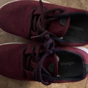 Allbirds Maroon Wool Runners